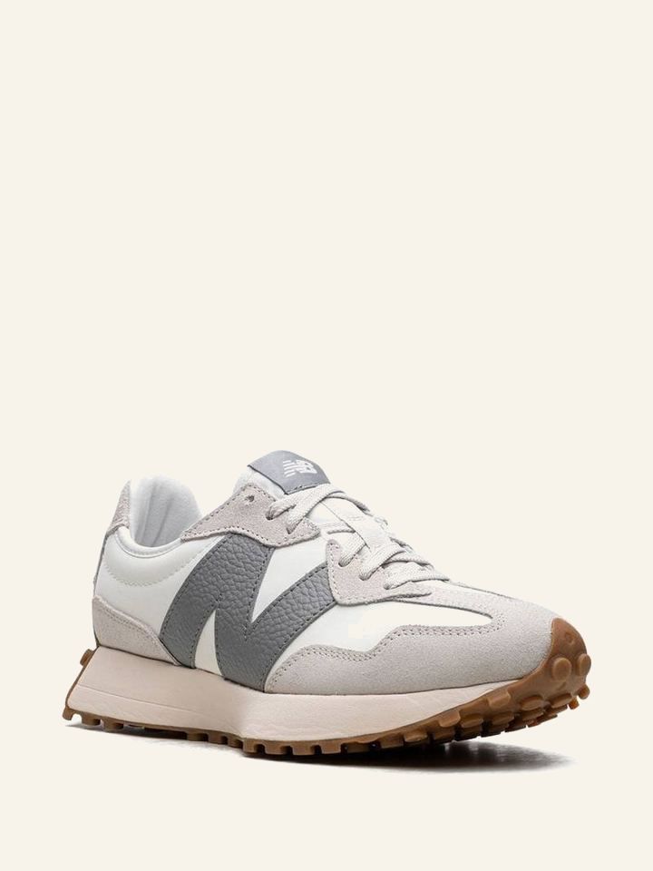 NEW BALANCE 327 أبيض ورمادي