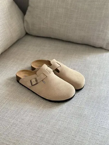 حذاء Birkenstock Boston بيج
