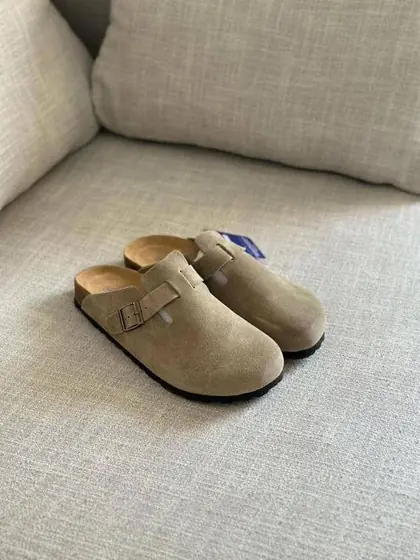 حذاء Birkenstock Boston زيتي